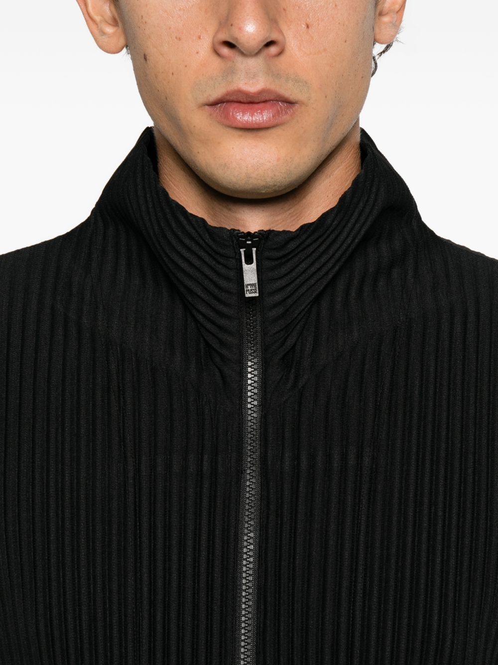 Pleated zip-up cardigan HP69JL540 15 HOMME PLISSÉ ISSEY MIYAKE 