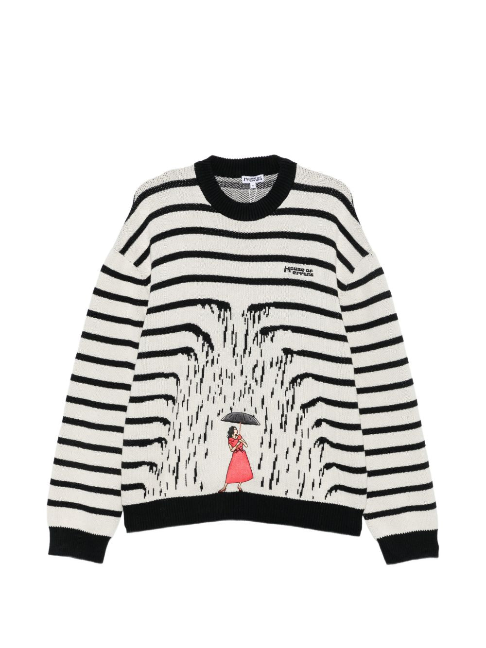 Striped-pattern sweater HEFW26SW03012 0701 HOUSE OF ERRORS 