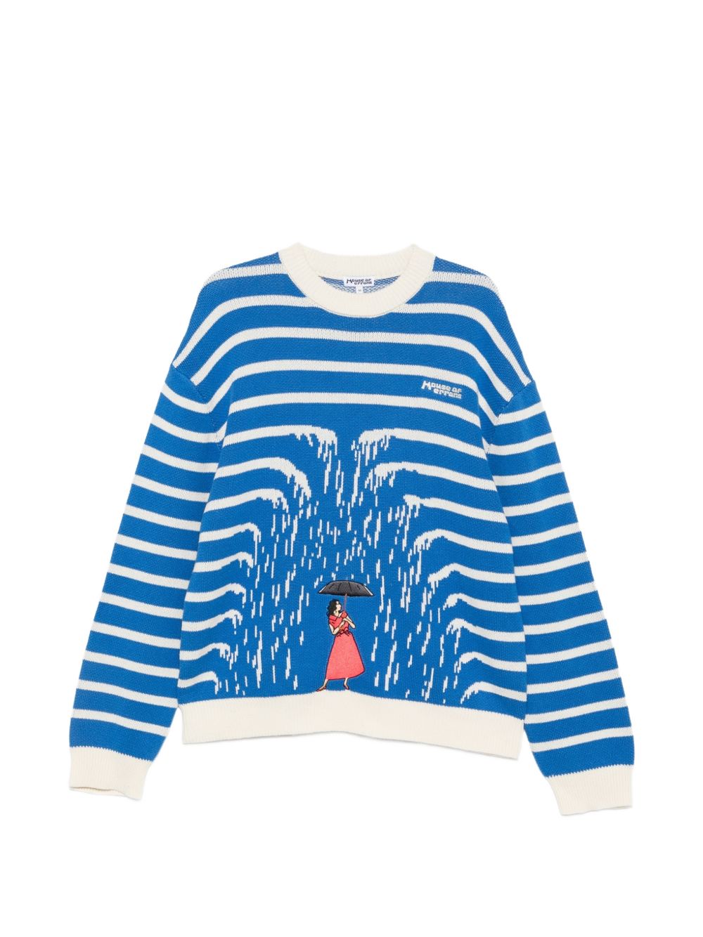 Striped-pattern sweater HEFW26SW03012 1331 HOUSE OF ERRORS 