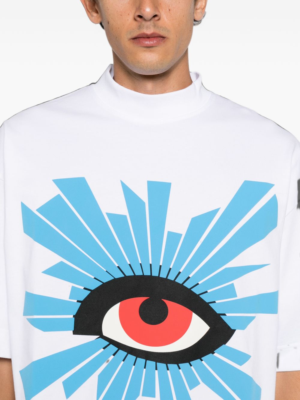 All-Seeing eye-patch T-shirt HEFW26TT09012 0053 HOUSE OF ERRORS 