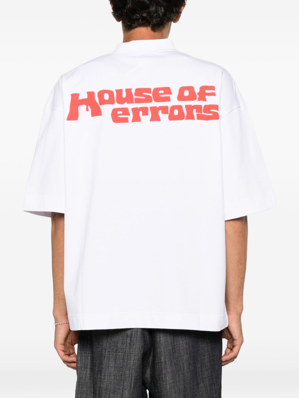 All-Seeing eye-patch T-shirt HEFW26TT09012 0053 HOUSE OF ERRORS 