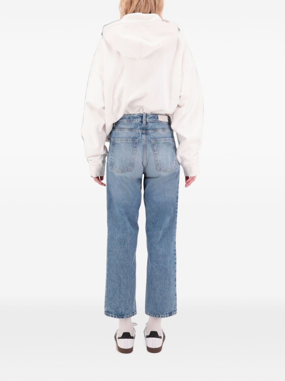 JILL straight-leg cropped jeans JILL ID8904ECLIPSE ICON DENIM 
