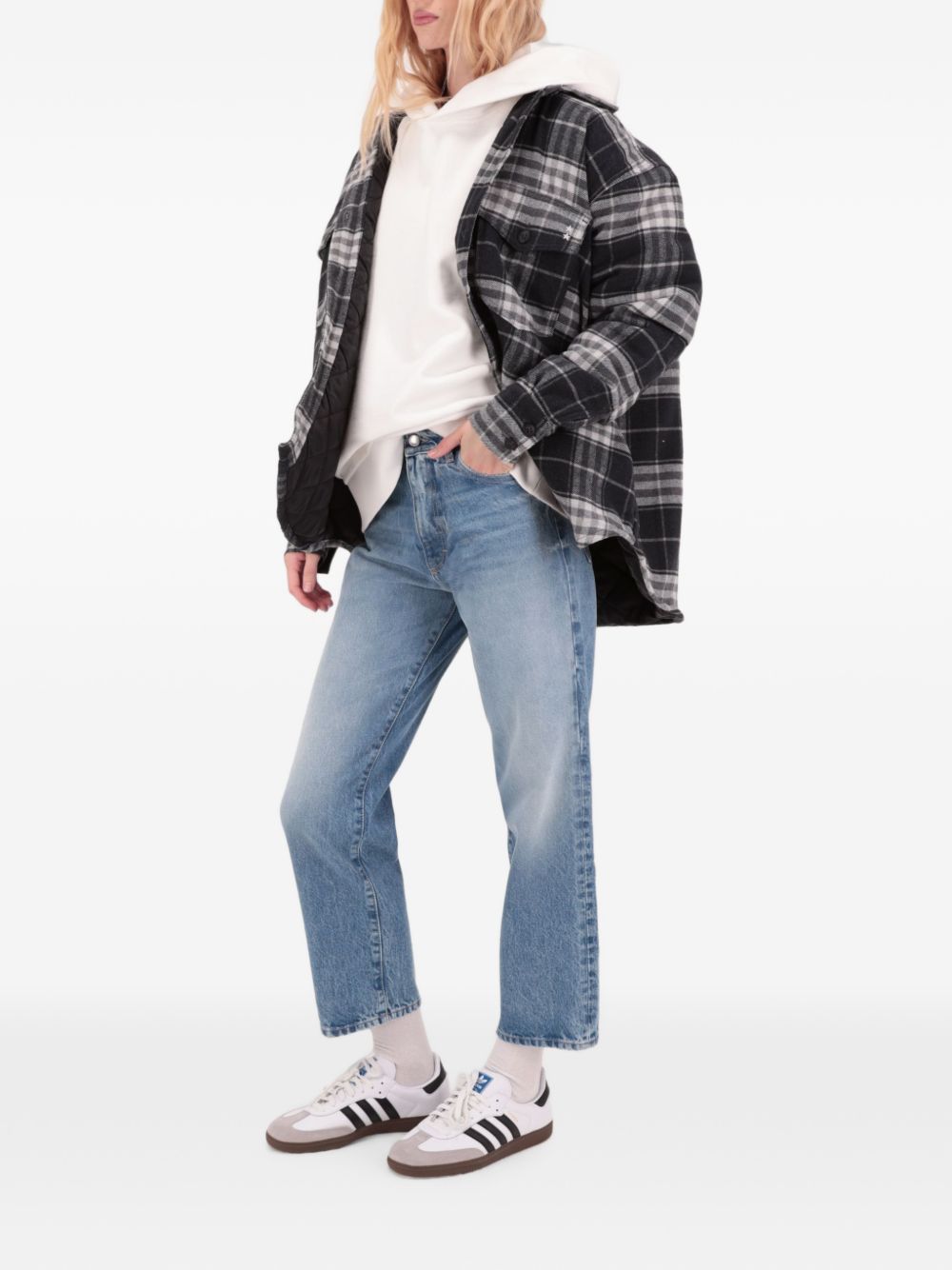 JILL straight-leg cropped jeans JILL ID8904ECLIPSE ICON DENIM 