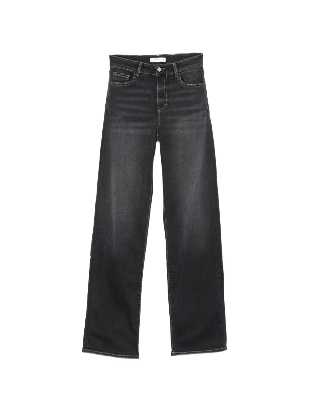 JOYA faded straight-leg jeans JOIA GR1057NOIR ICON DENIM 