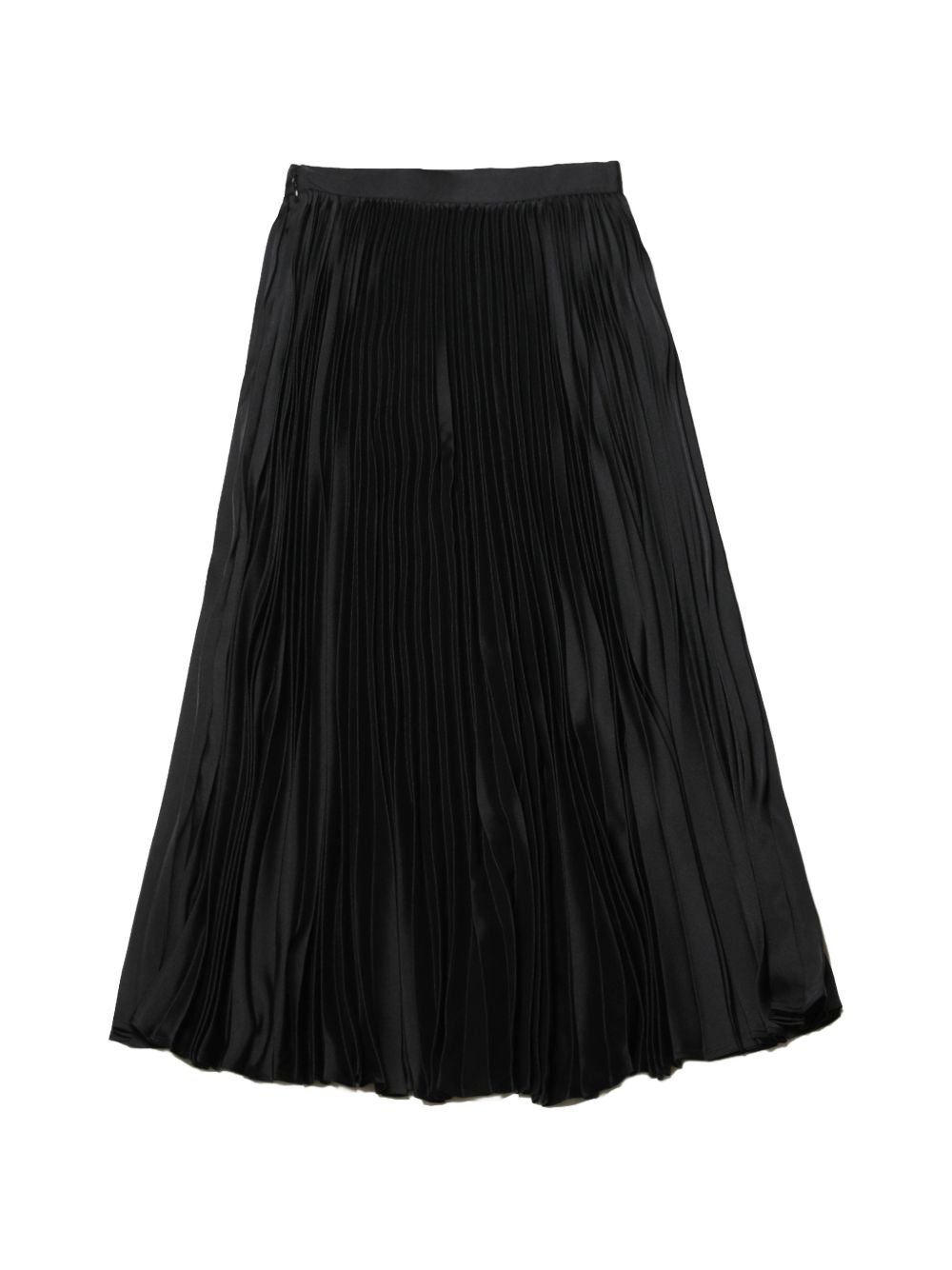 pleated satin-finish skirt J02MA0407 J70096001 JIL SANDER 