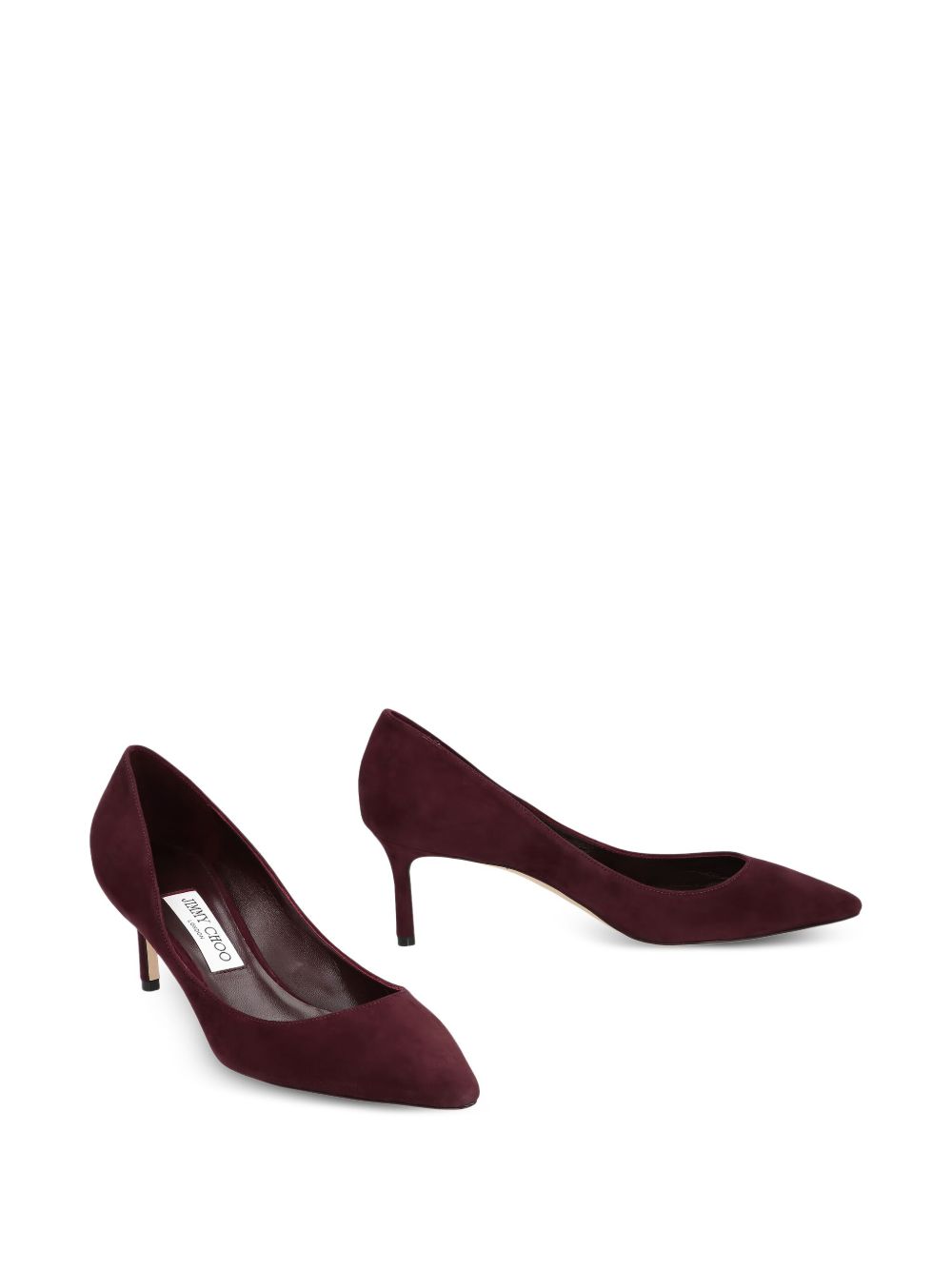 ROMY 60 pointed-toe pumps ROMY60 KDUDEEP MERLOT JIMMY CHOO 