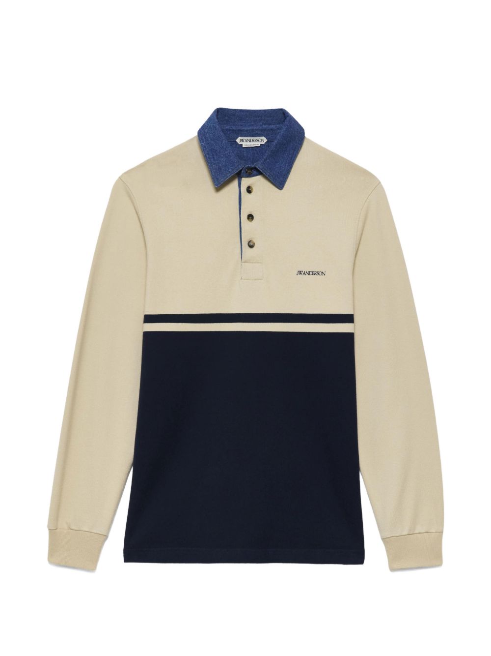Contrast color polo JO0298 PG1938027 JW ANDERSON 