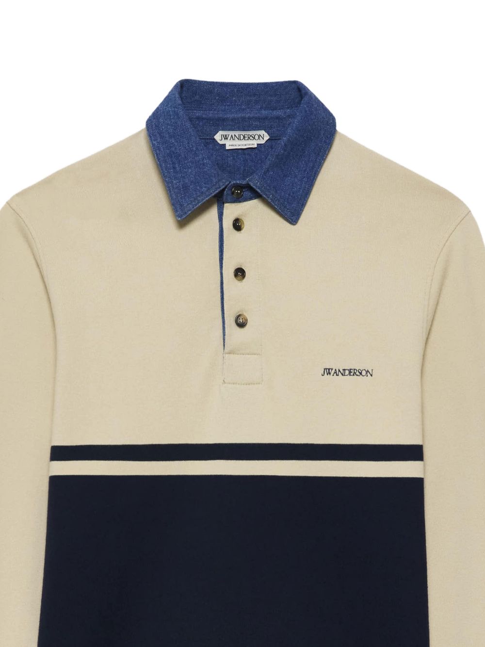 Contrast color polo JO0298 PG1938027 JW ANDERSON 