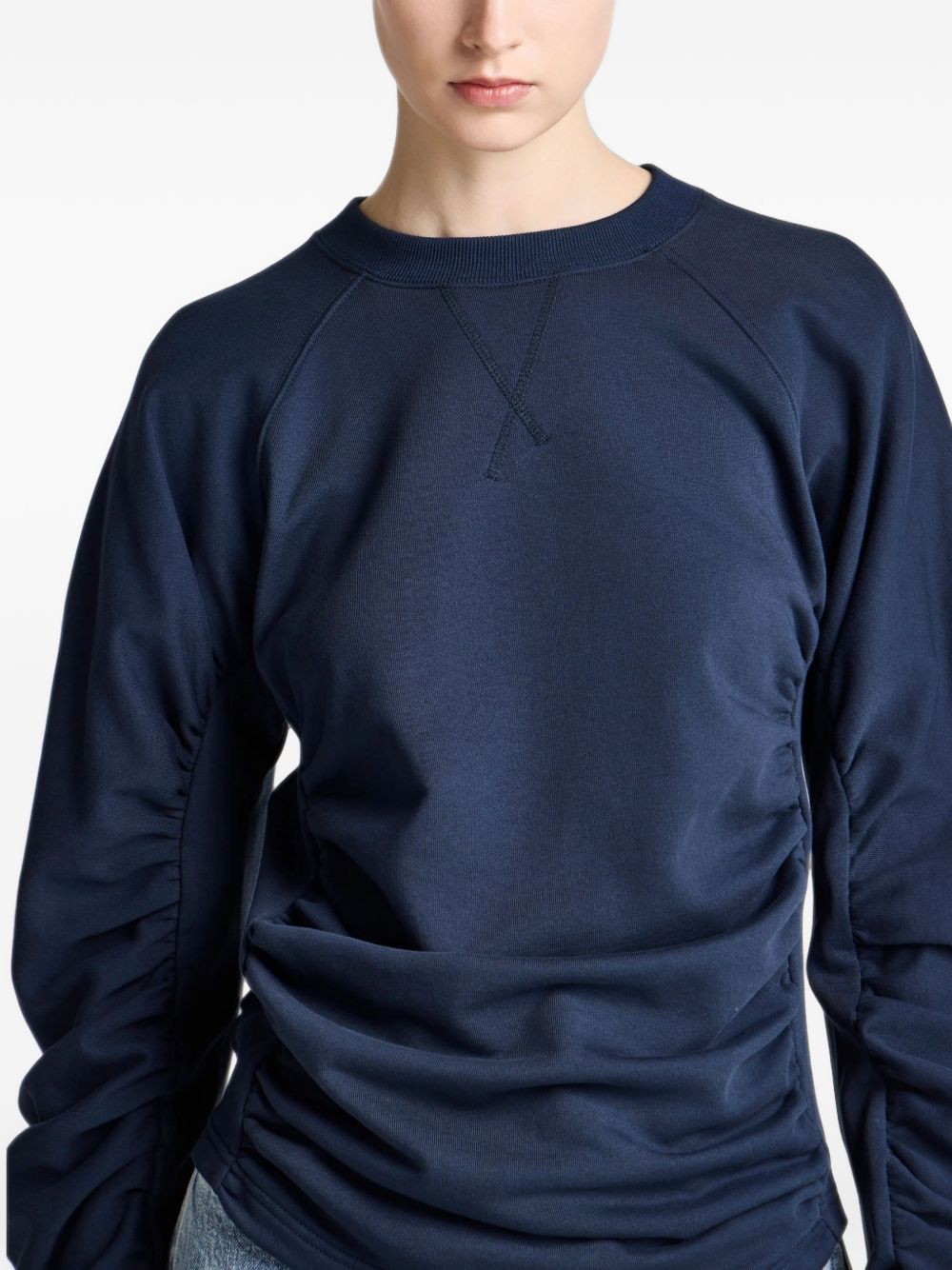 Ruched raglan-sleeve sweater JW0278 PG2010888 JW ANDERSON 