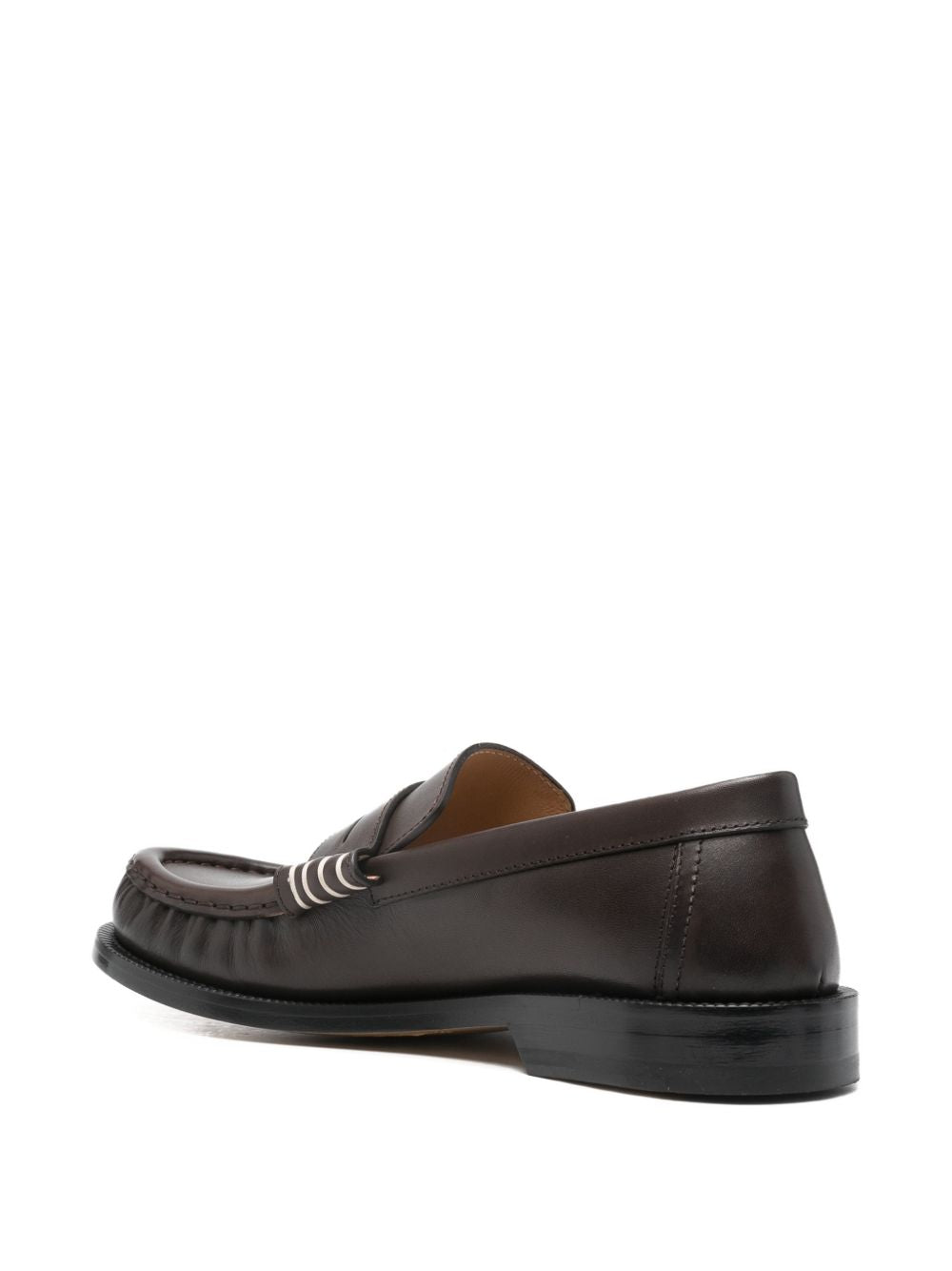 Contrast-stitch penny loafers MO0001 LA0391660 JW ANDERSON 
