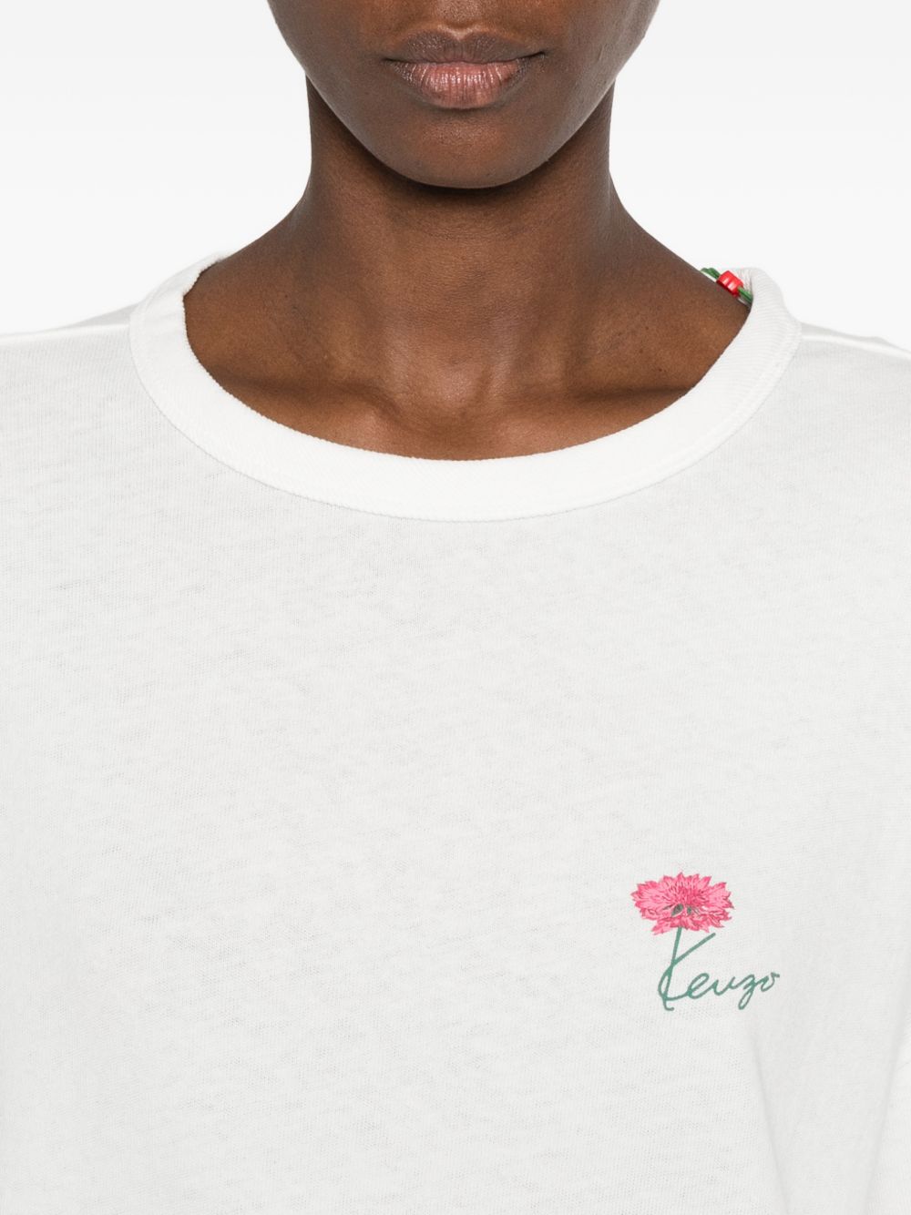 Tulip printed T-shirt FG62TL3594SK 02 KENZO 