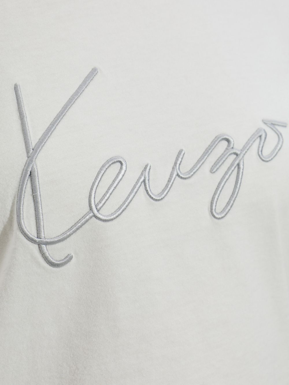 Signature logo-embroidered cotton T-shirt FG62TS2624SG 02 KENZO 