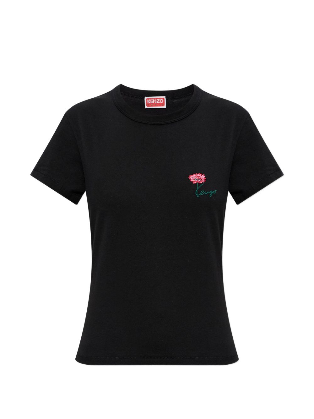 flower-embroidered T-shirt FG62TS2714SG 99J KENZO 