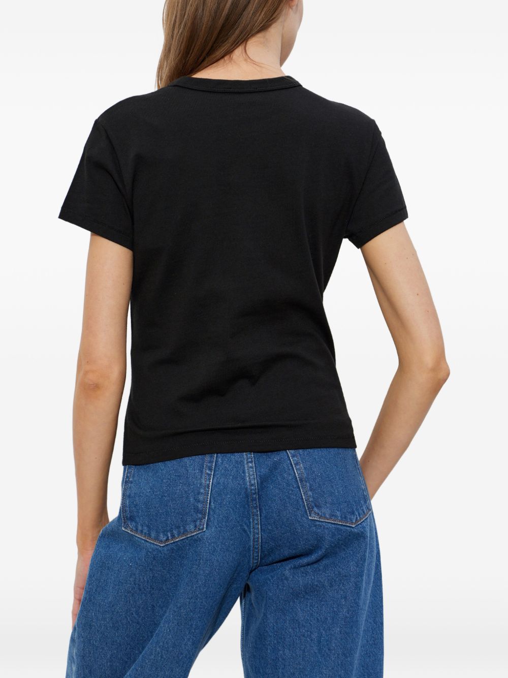 flower-embroidered T-shirt FG62TS2714SG 99J KENZO 
