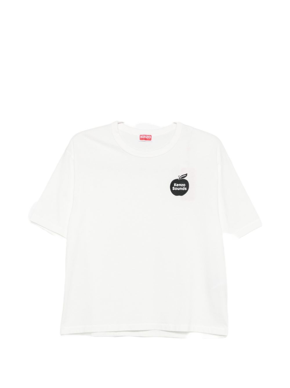 Sounds embroidered T-shirt FG62TS3594SG 02 KENZO 