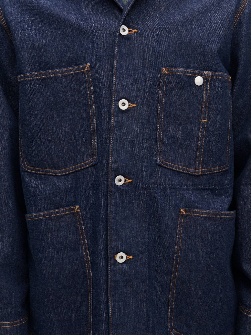 Varsity logo-embroidered denim jacket FG65DV1157T1 DM KENZO 