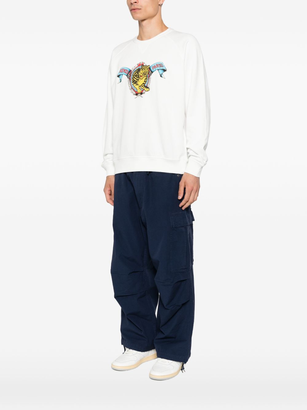 Tiger Academy sweatshirt FG65SW1544MQ 02 KENZO 
