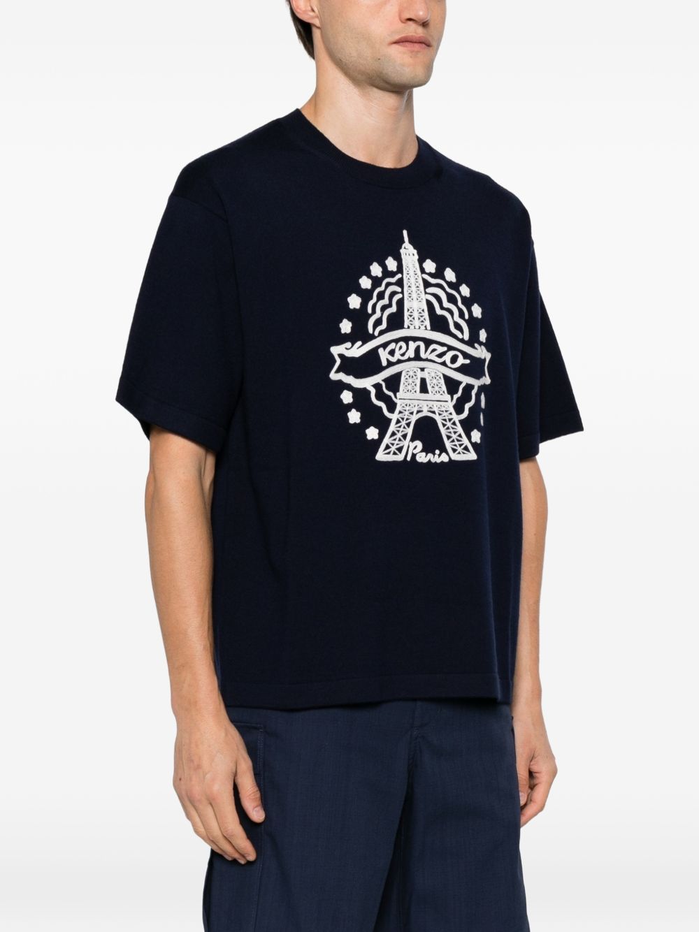 Eiffel-Tower T-shirt FG65TO8153FH 79 KENZO 