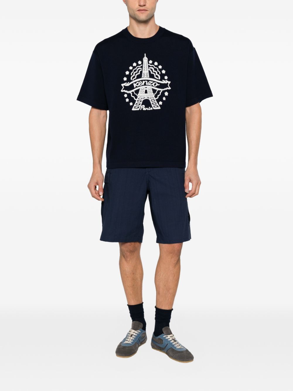 Eiffel-Tower T-shirt FG65TO8153FH 79 KENZO 