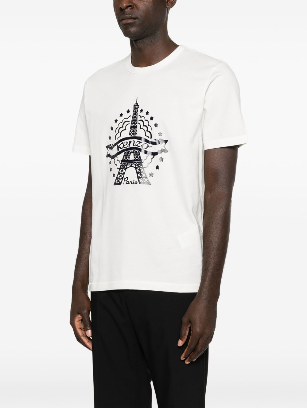 Eiffel Tower T-shirt FG65TS1664SG 02 KENZO 