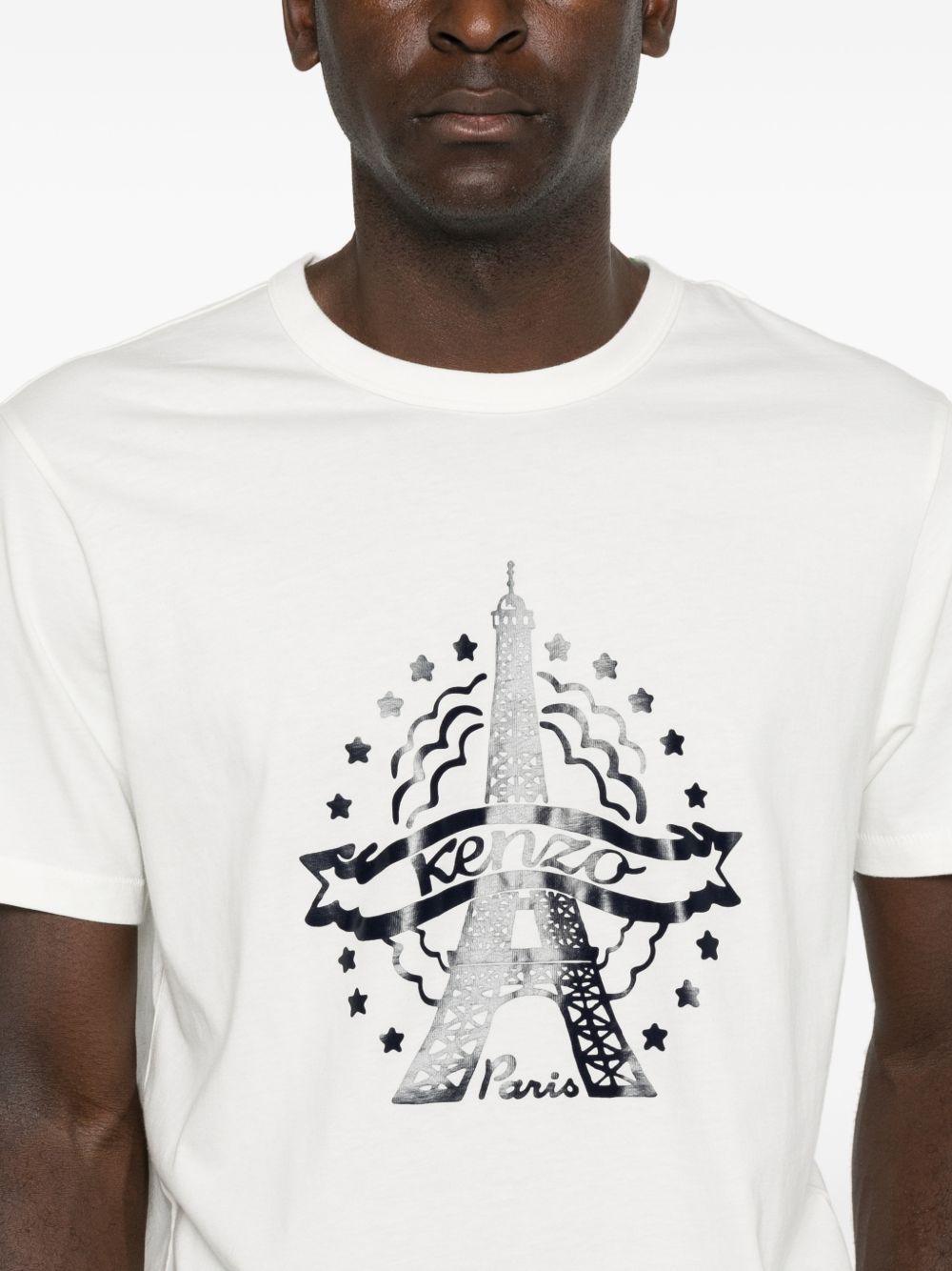 Eiffel Tower T-shirt FG65TS1664SG 02 KENZO 