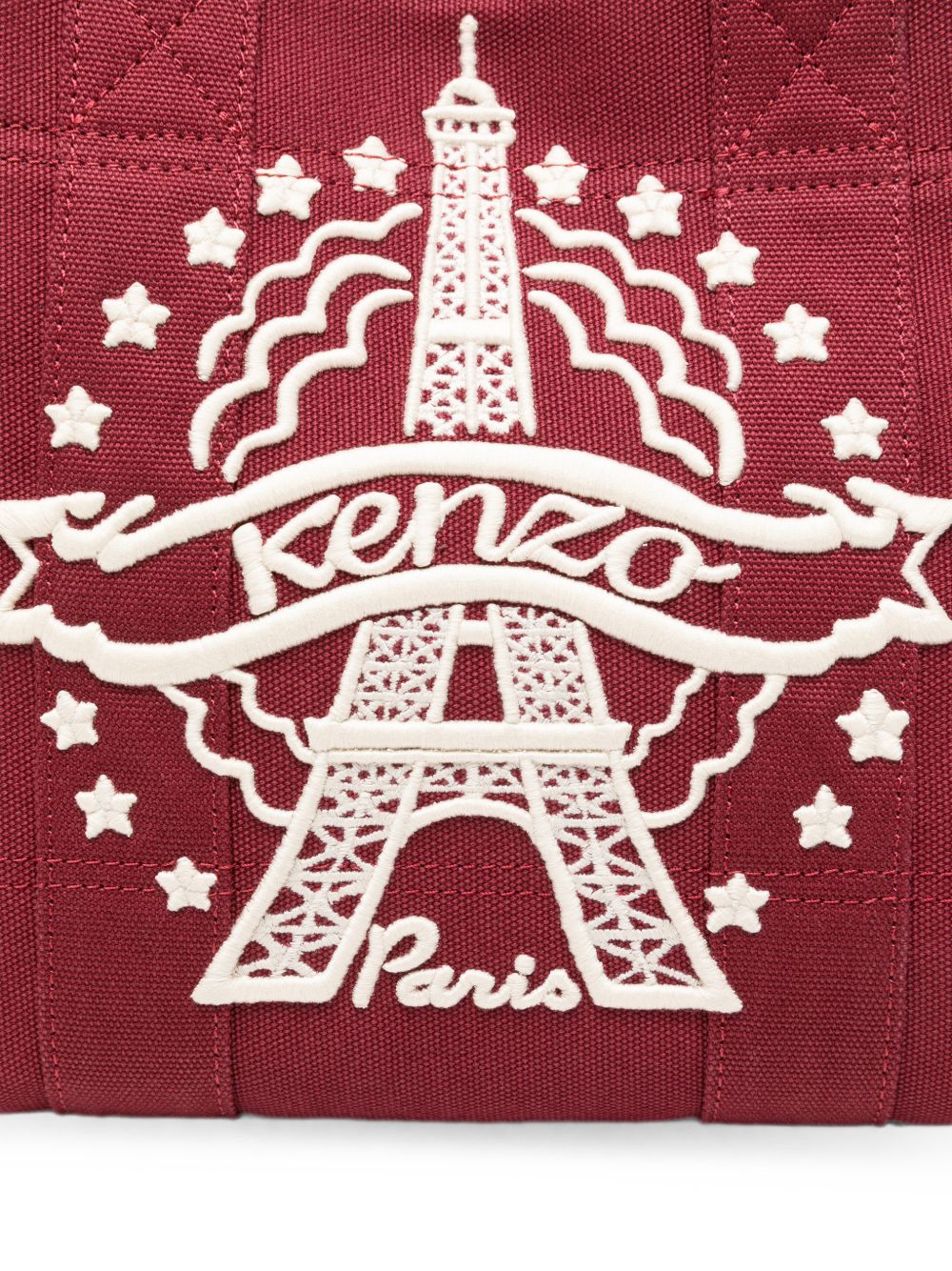 Eiffel Tower embroidered tote bag FG68SA910F25 23 KENZO 