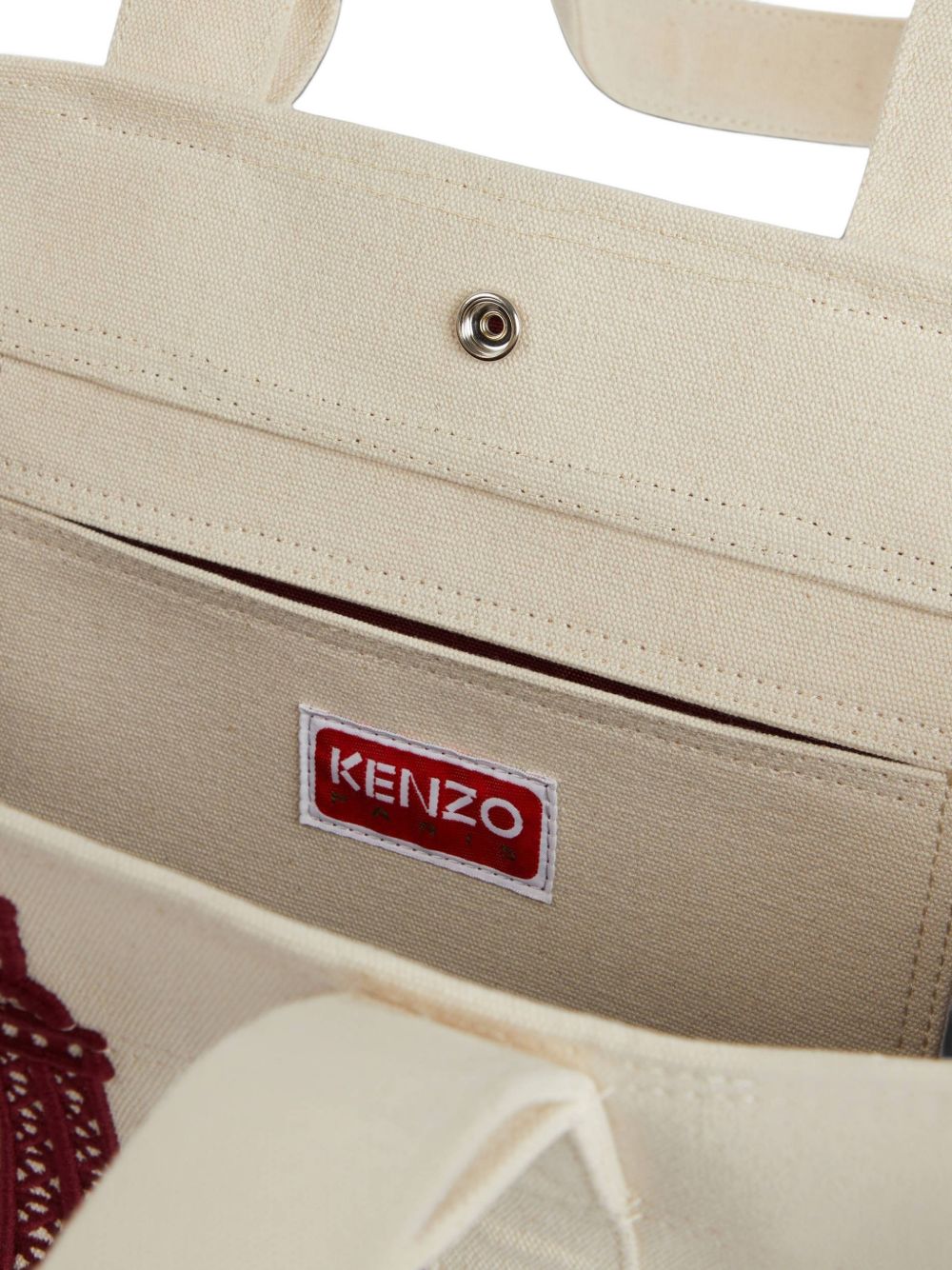 Large logo-embroidered tote bag FG68SA911F25 03 KENZO 