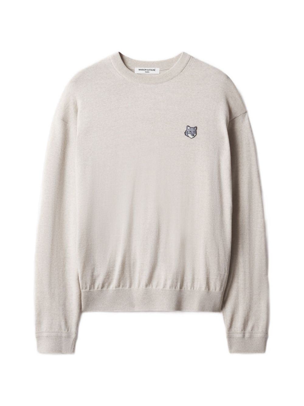 FOX HEAD MERINO COMFORT JUMPER MRMKJ04KT1220 H218 MAISON KITSUNÉ 