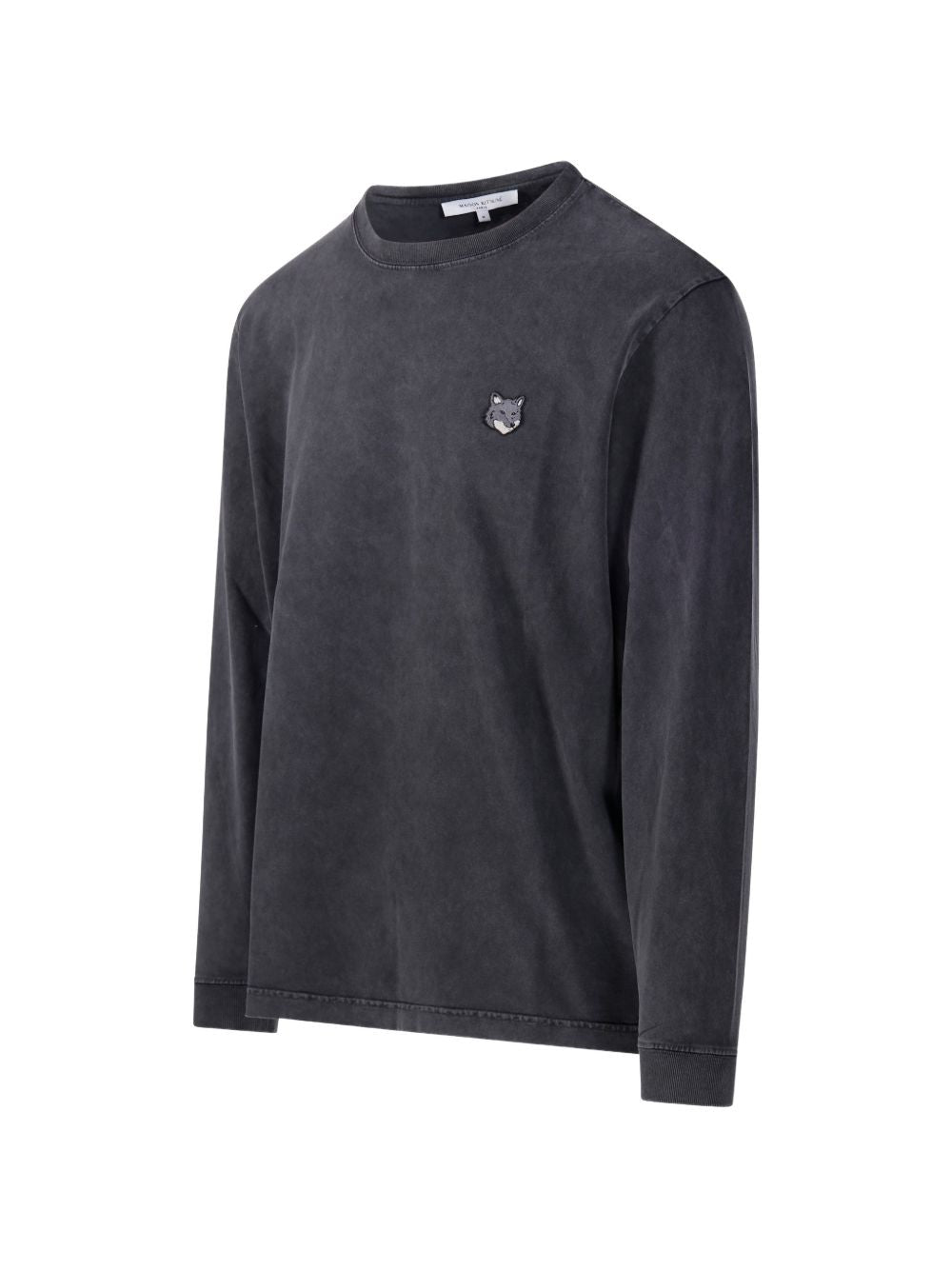 FOX HEAD FADED COMFORT LONG SLEEVE TEE-SHIRT PM00119KJBIT7 0519 MAISON KITSUNÉ 