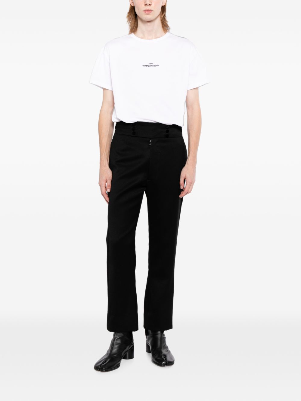 distorted logo T-shirt S50GC0736 S22816100 MAISON MARGIELA 