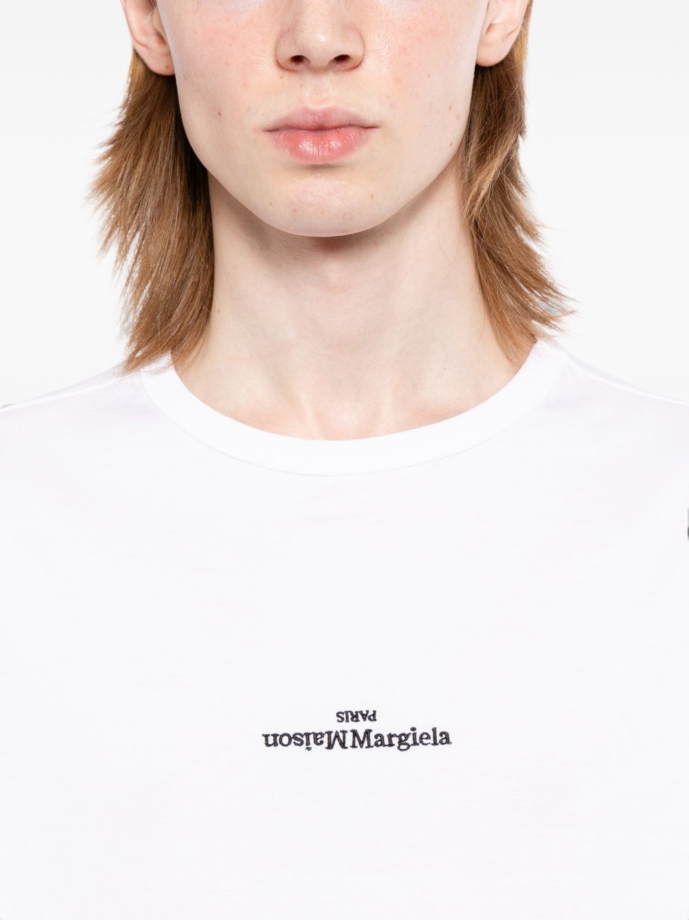 distorted logo T-shirt S50GC0736 S22816100 MAISON MARGIELA 