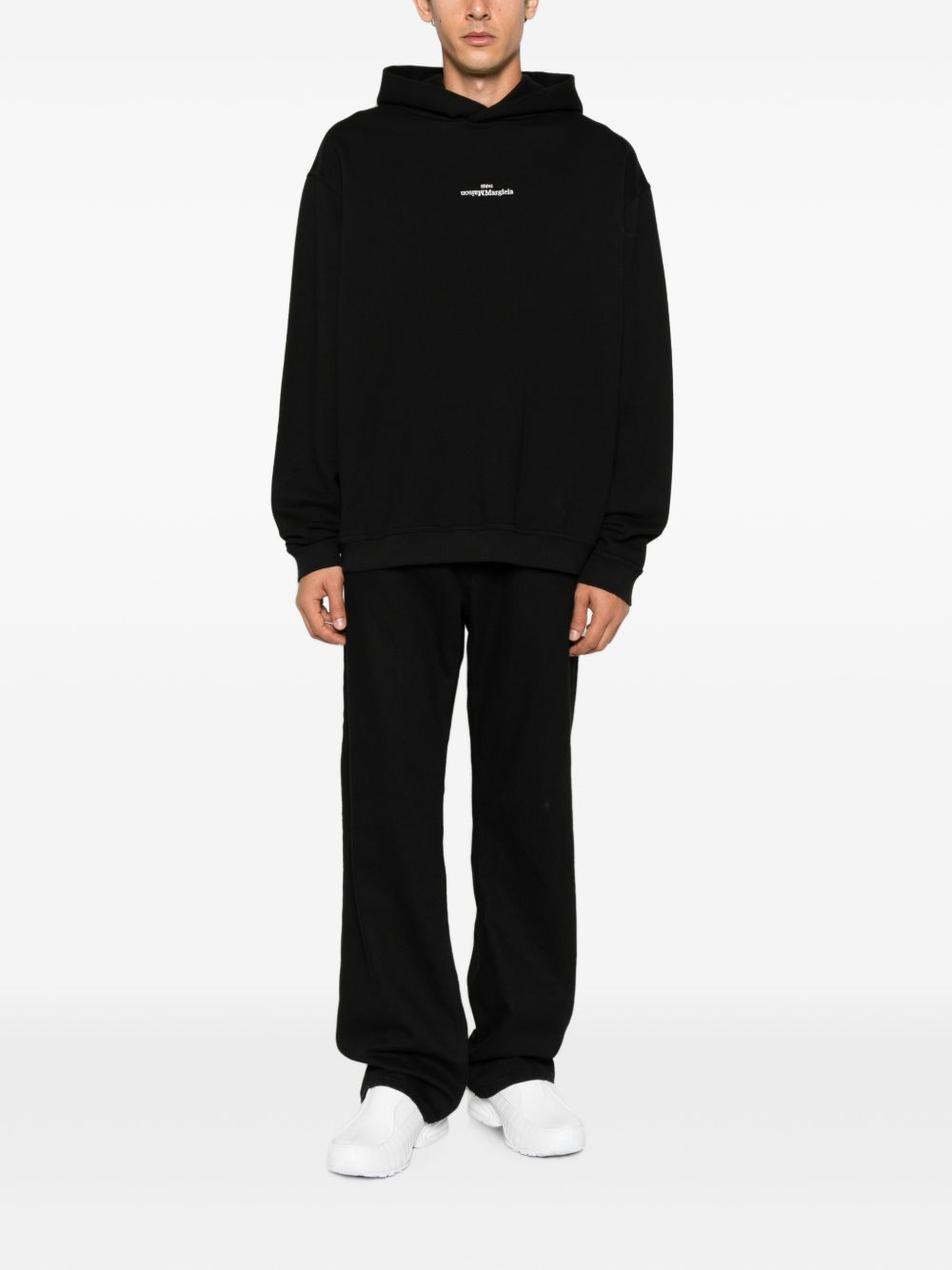 logo-embroidered hoodie S50GU0252 S25503900 MAISON MARGIELA 