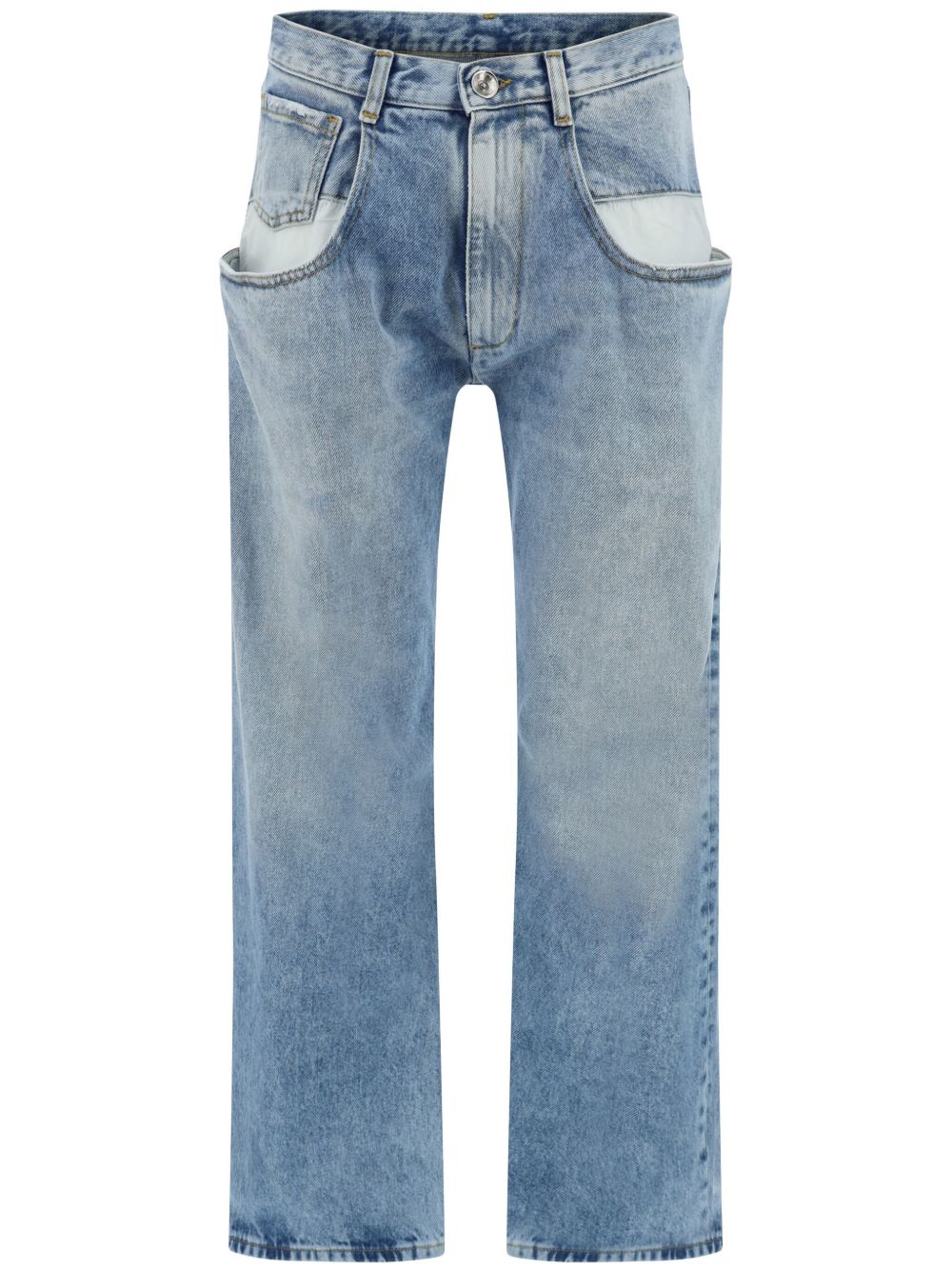 Straight jeans with contrasted pockets S51LA0052 S30513470 MAISON MARGIELA 