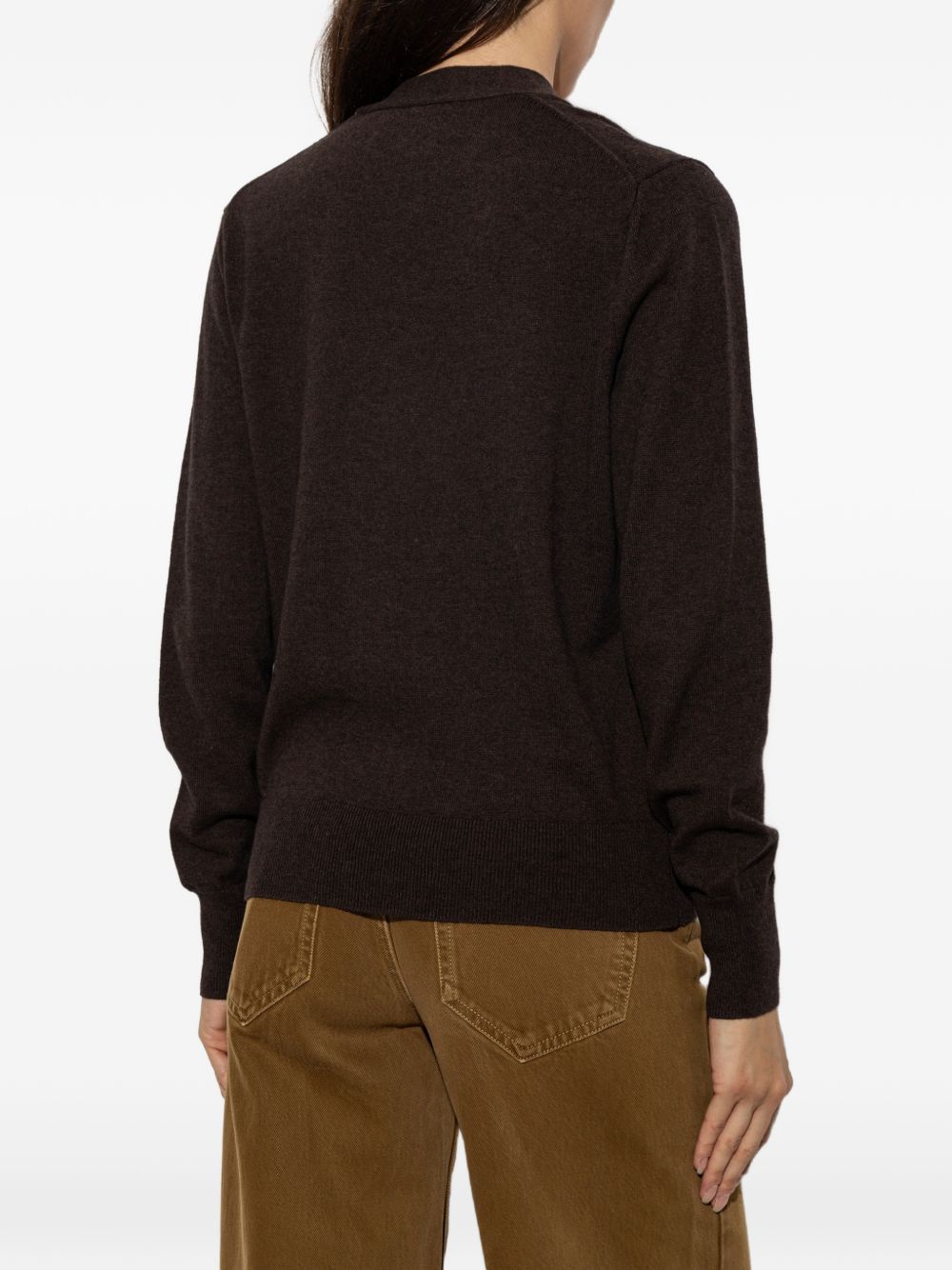 KARINA logo-embroidered cardigan CA0104FA C1L17E50CL MARANT ÉTOILE 