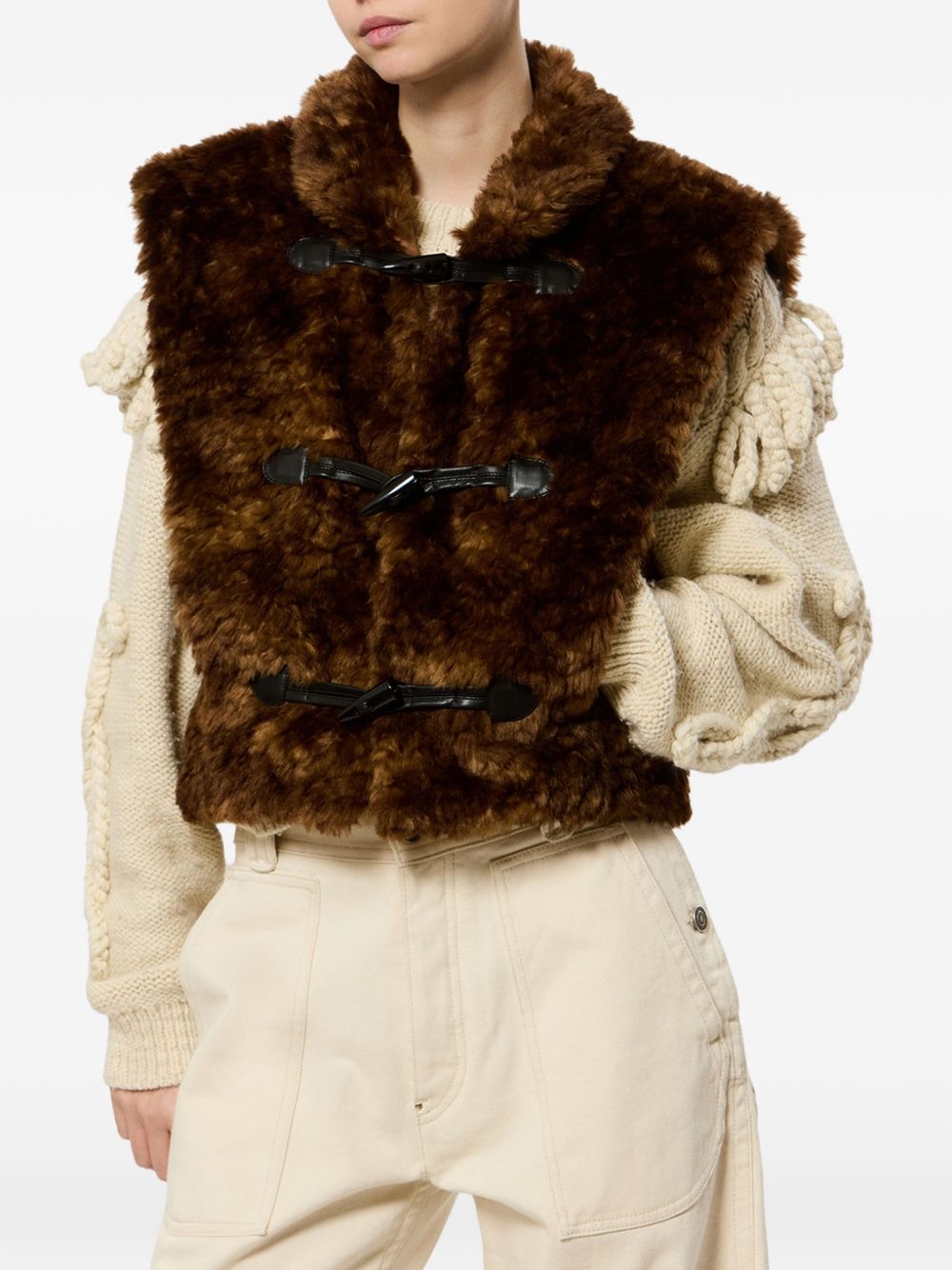 Women's JOCYA vest GI0088FA D3A01E50BW MARANT ÉTOILE 