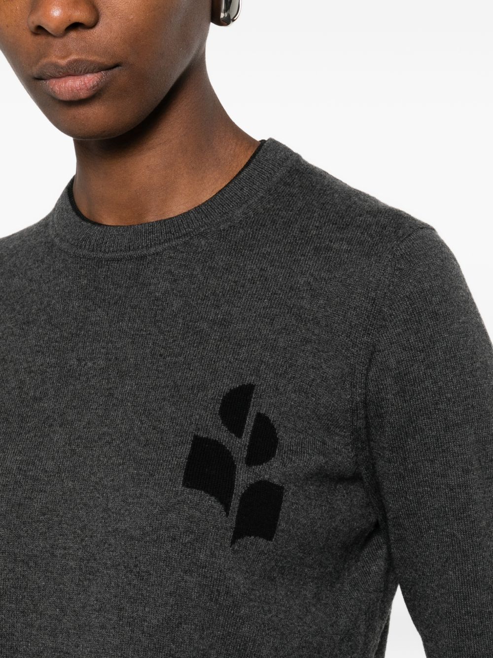 LANTA graphic-detail sweater PU0858FA D1L16EANBK MARANT ÉTOILE 