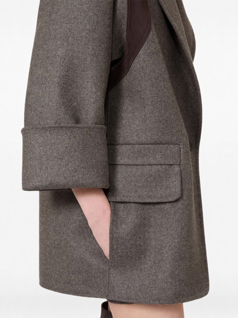 Double-faced wool oversized blazer 2621046263 MXSFENICE003 MAX MARA 