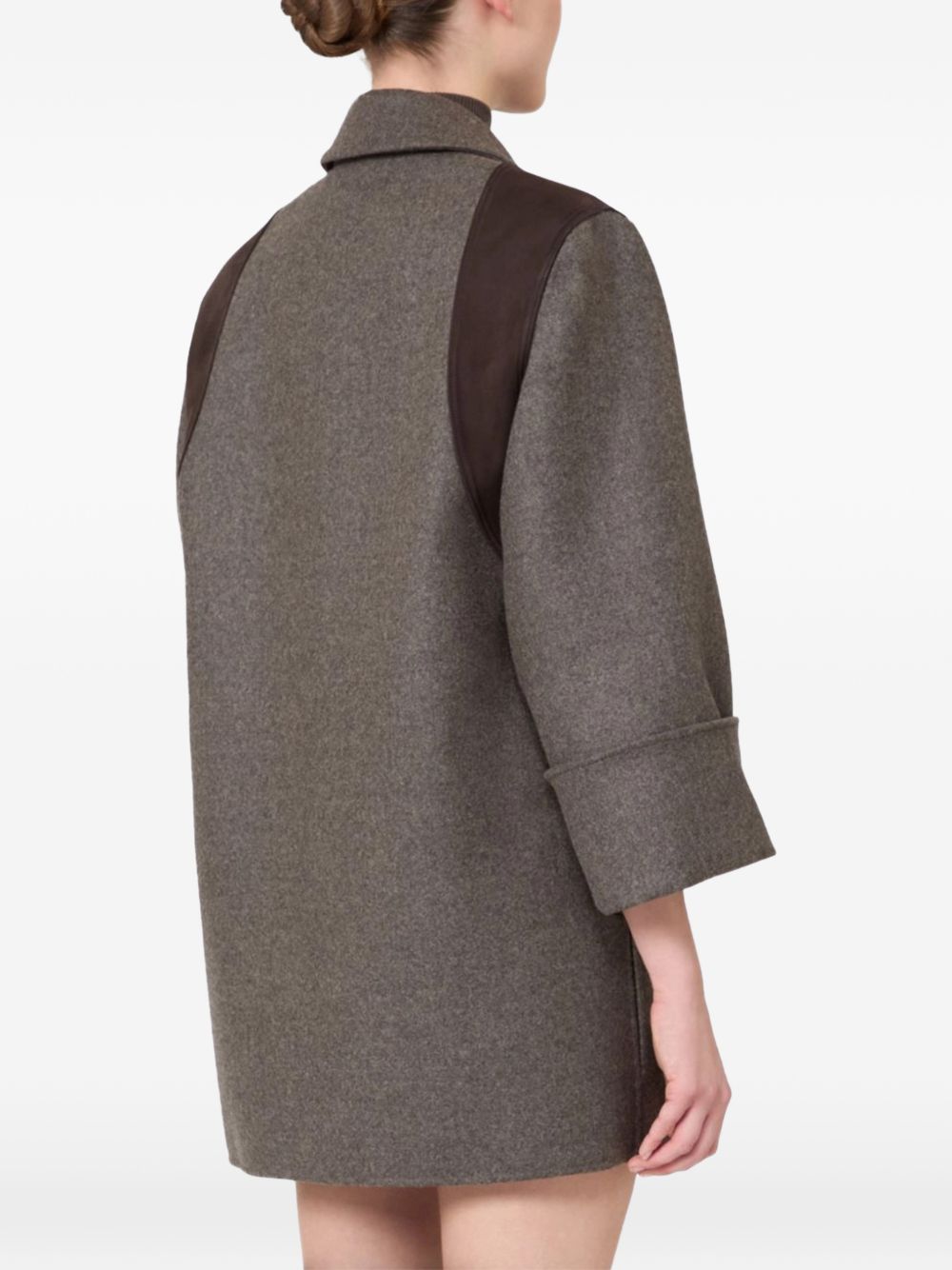 Double-faced wool oversized blazer 2621046263 MXSFENICE003 MAX MARA 