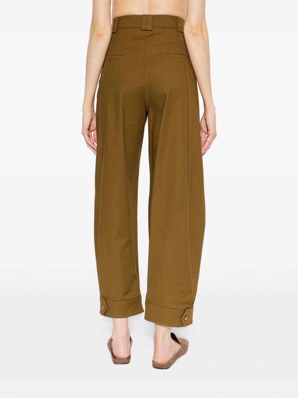 High-rise straight-leg trousers <BR/> 2621136111 MXMADORNI017 MAX MARA 
