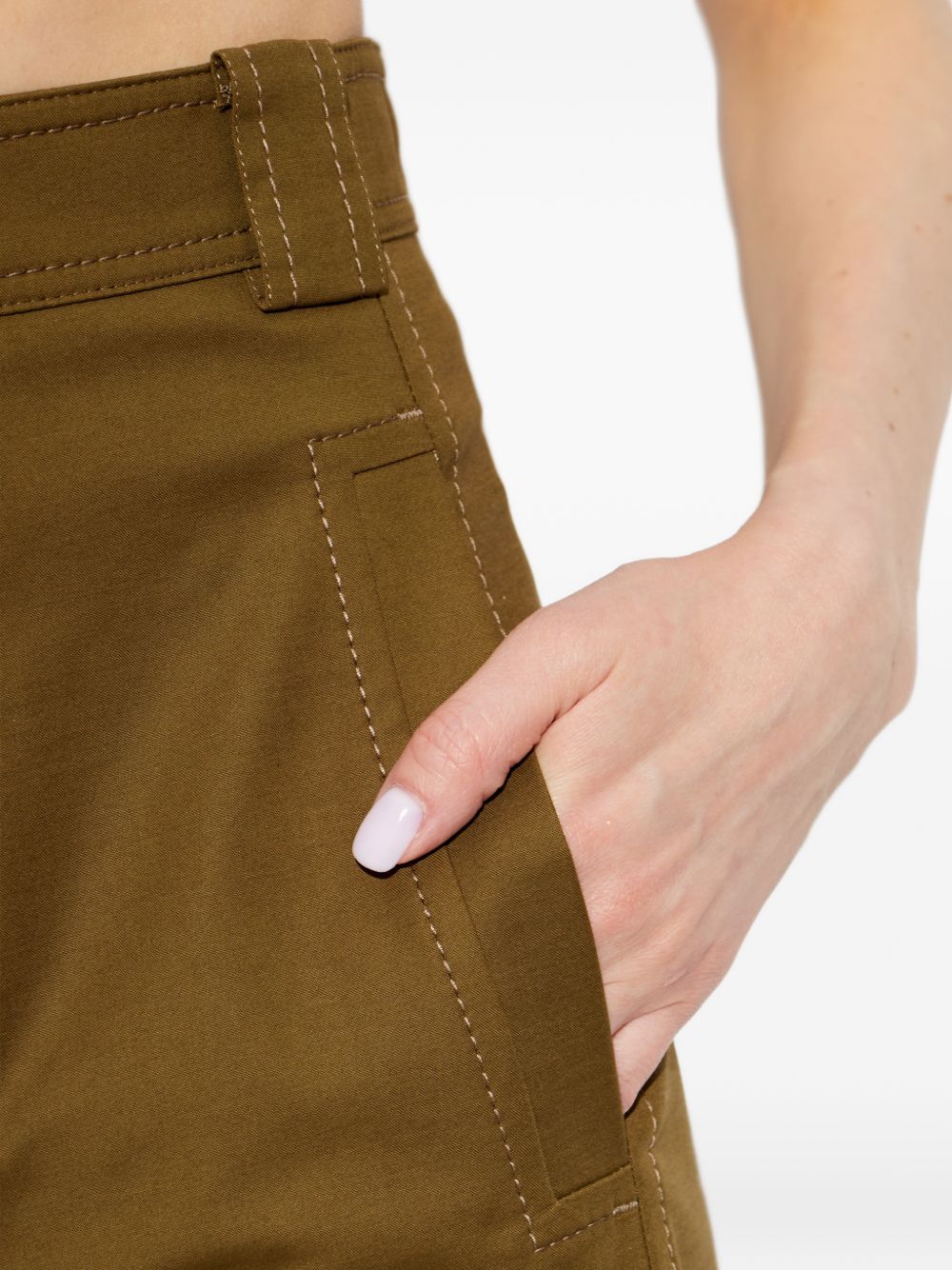 High-rise straight-leg trousers <BR/> 2621136111 MXMADORNI017 MAX MARA 