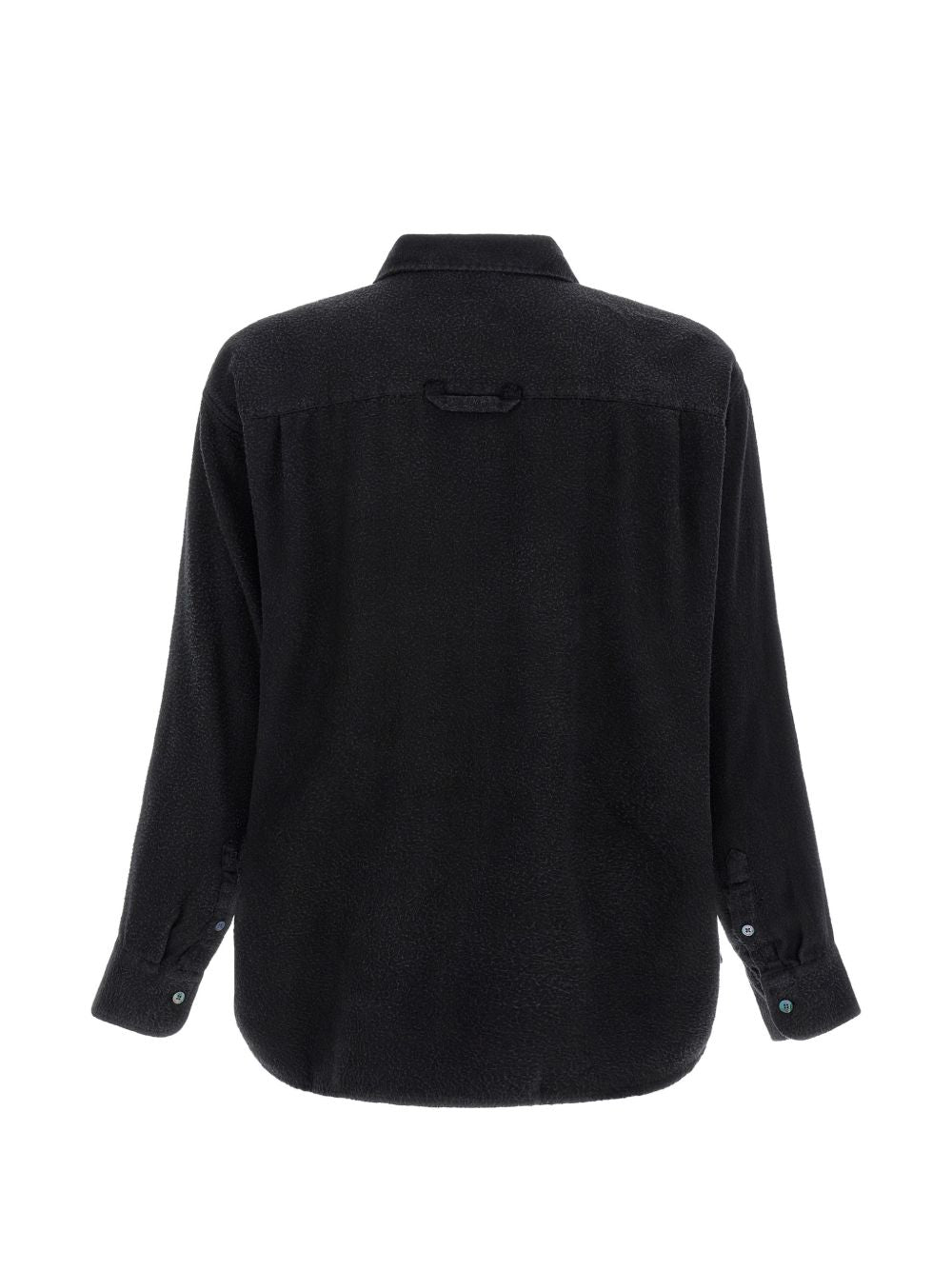 Men's GAMBLER shirt M326-074 BLACKFUZZTENCEL MFPEN 