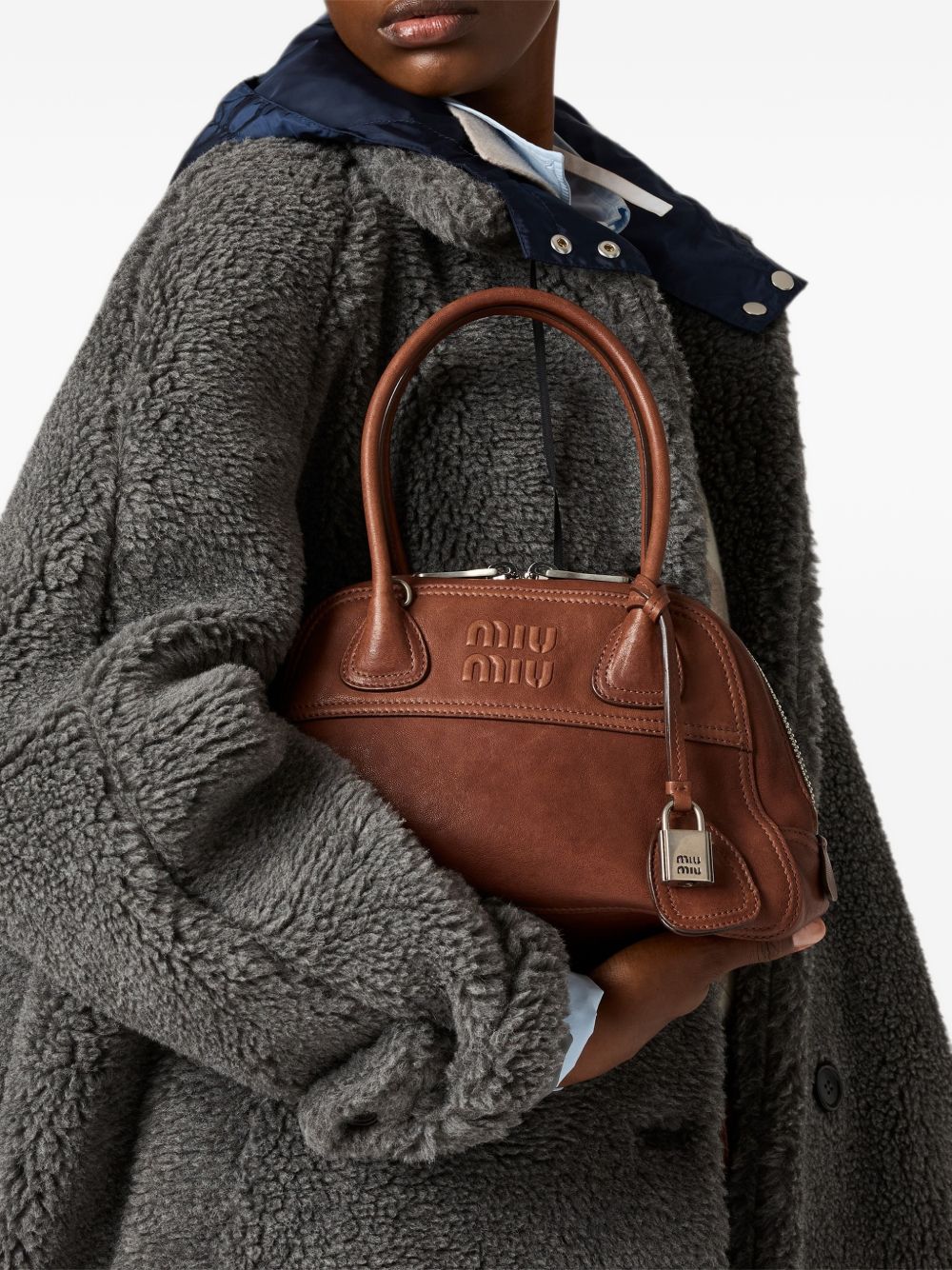 VIVANT small nappa leather bag 5BB2002BBL V-OOOF0BW5 MIU MIU 