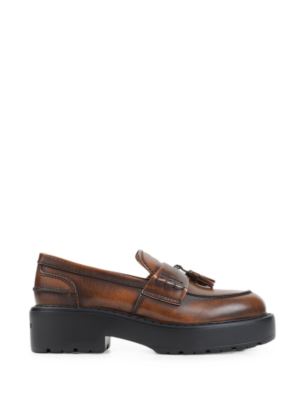 DECO' leather loafers 5D743E3KY8 F-055F0038 MIU MIU 