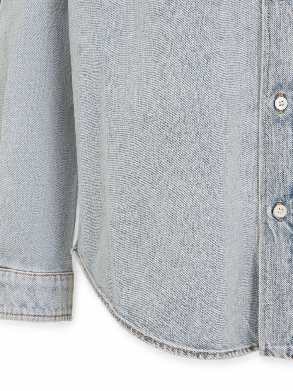 Washed denim shirt GWC145192V S-OOOF0013 MIU MIU 