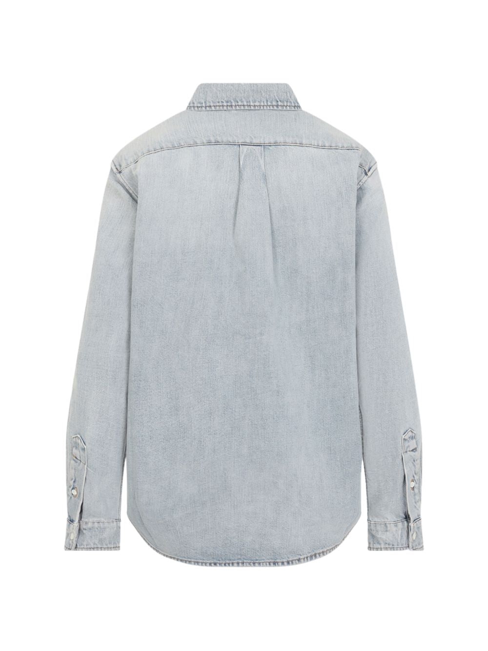 Washed denim shirt GWC145192V S-OOOF0013 MIU MIU 