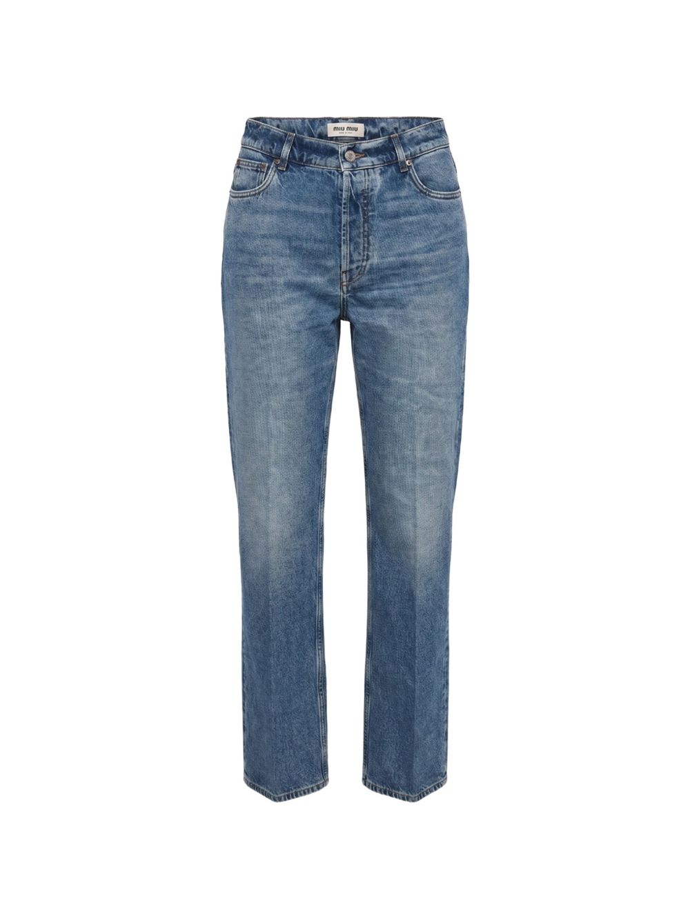 Washed denim jeans GWP612197U S-OOOF0008 MIU MIU 