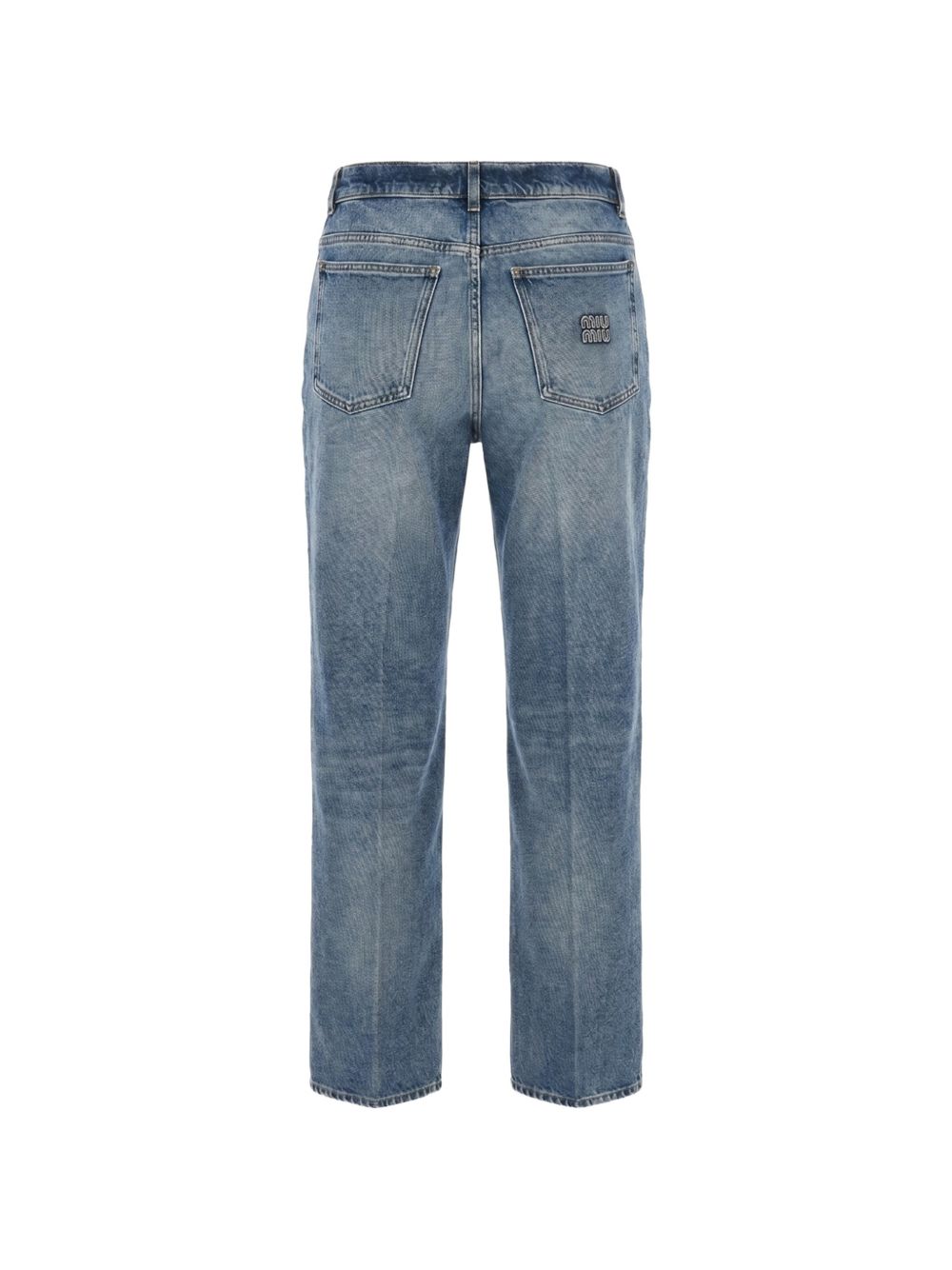 Washed denim jeans GWP612197U S-OOOF0008 MIU MIU 