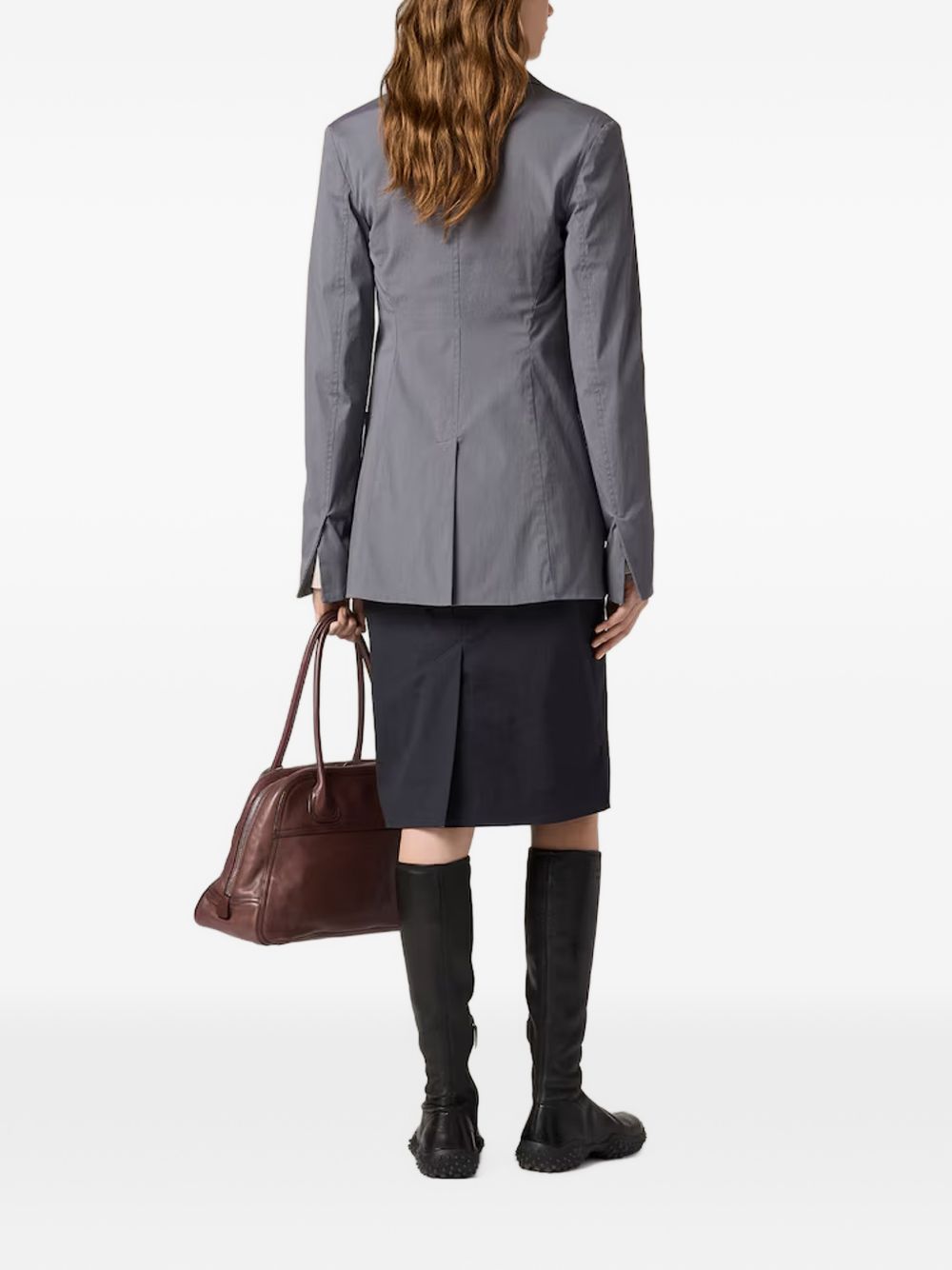 Stretch poplin skirt MG27766472 S-OOOF0002 MIU MIU 