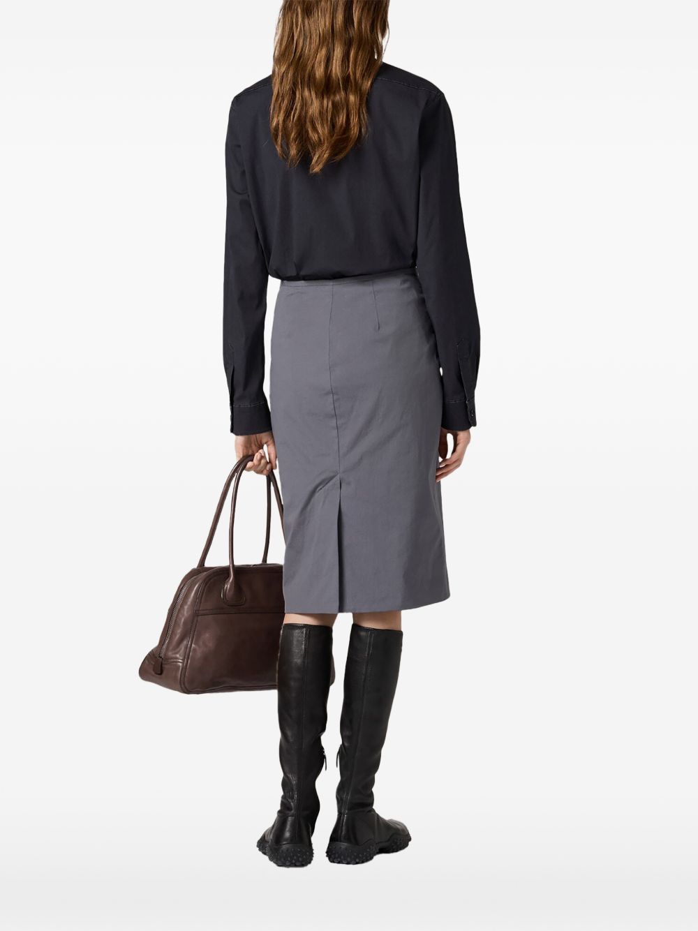 Stretch poplin shirt MK20616472 S-OOOF0002 MIU MIU 