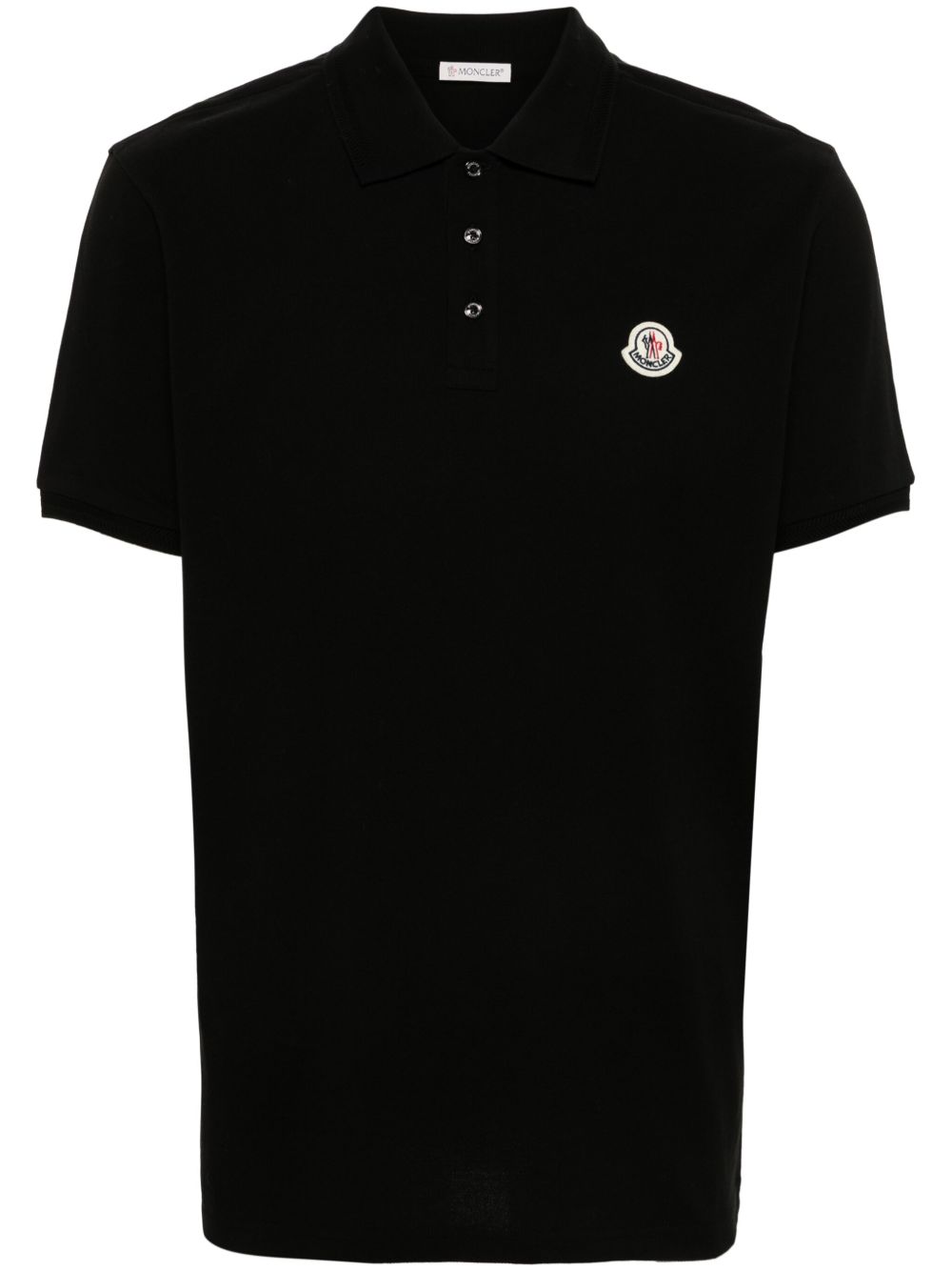 Logo Patch Cotton Piquet Polo Shirt L20918A00011 84556999 MONCLER 